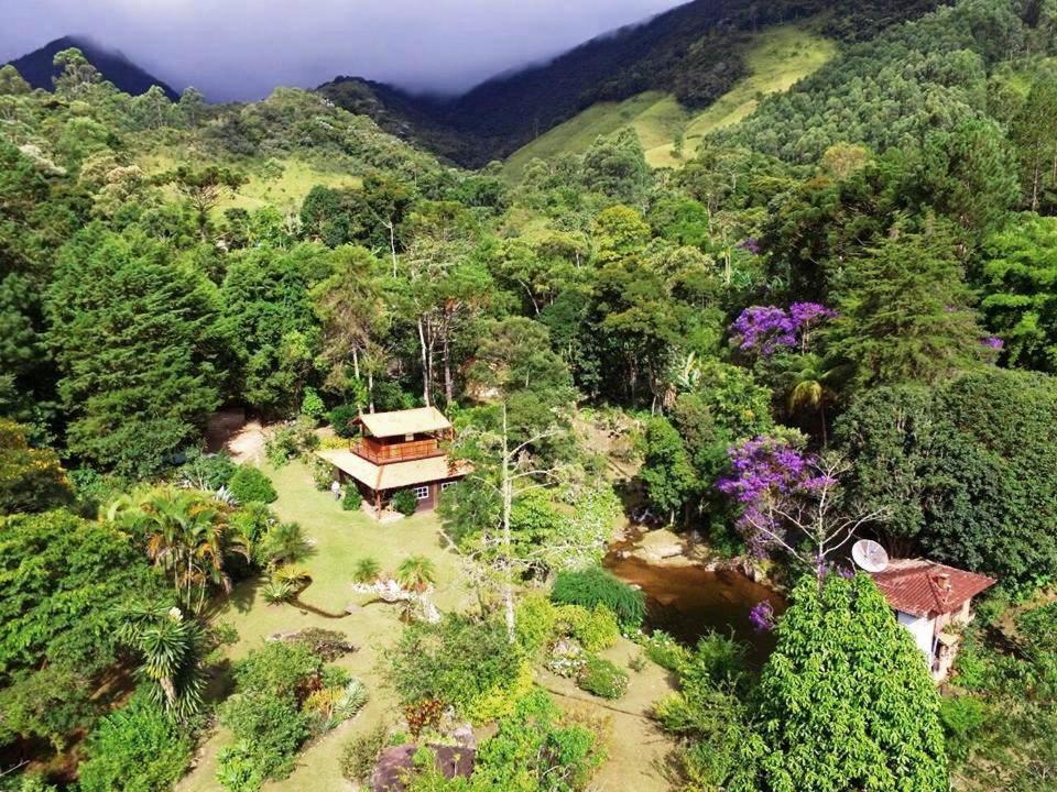 Pousada Espirito das Águas Lumiar Exterior foto